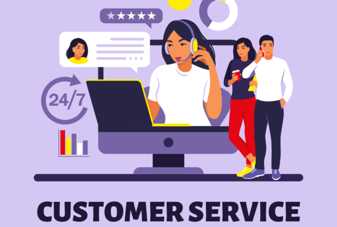 Purple-Customer-Support-Online-Service-Illustration-Instagram-Post-1