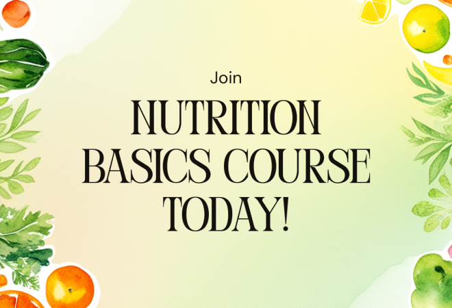 Instagram Post - Nutrition Basics Course Today!