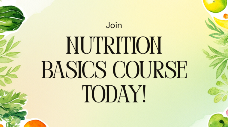 Instagram Post - Nutrition Basics Course Today!